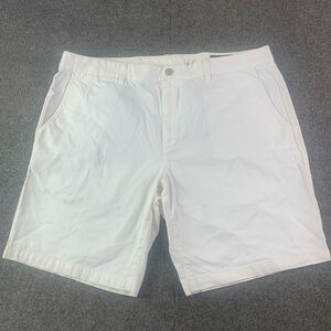 Bonobos Slim Mens 100% Cotton 9” Shorts Size 40 White